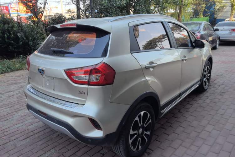 Used Geely Auto Vision X3 2017 1.5L Manual Elite Model Rear Right 45 Deg