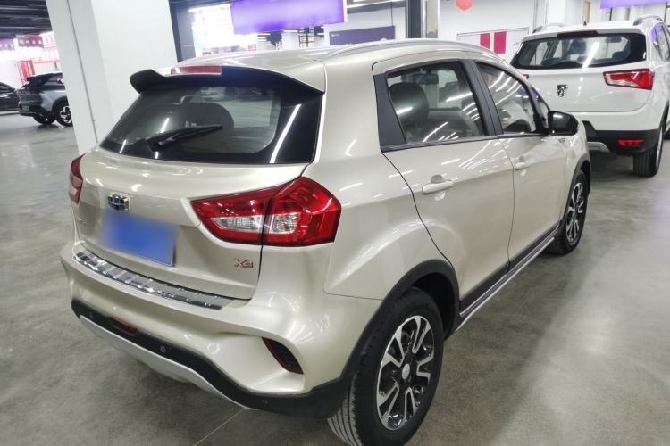 Used Geely Auto Vision X3 2017 1.5L Automatic Elite Model Rear Right 45 Deg