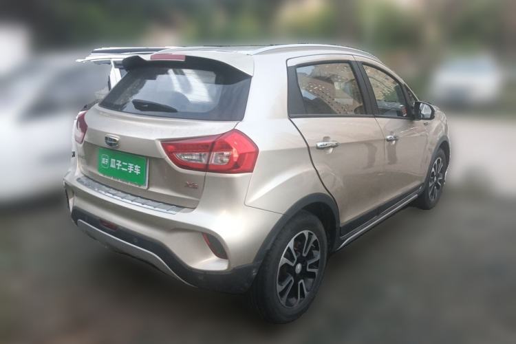 Used Geely Auto Vision X3 2017 1.5L Manual Elite Model Rear Right 45 Deg
