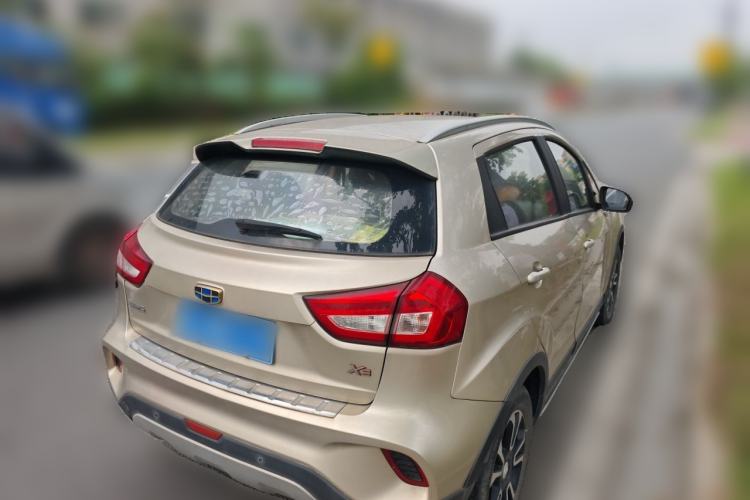 Used Geely Auto Vision X3 2017 1.5L Manual Luxury Model Rear Right 45 Deg