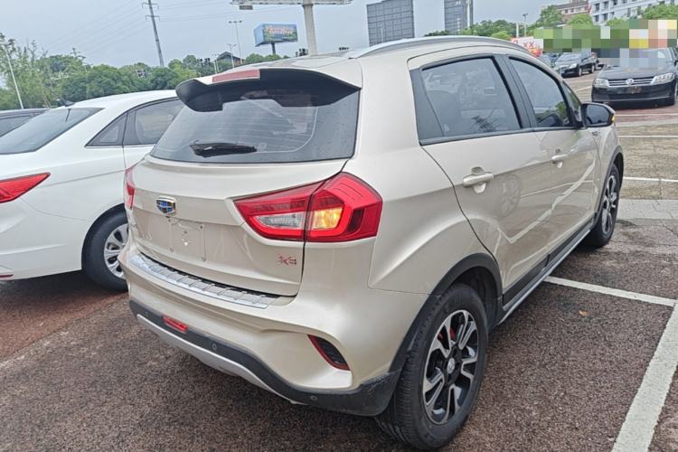 Used Geely Auto Vision X3 2017 1.5L Automatic Luxury Model Rear Right 45 Deg