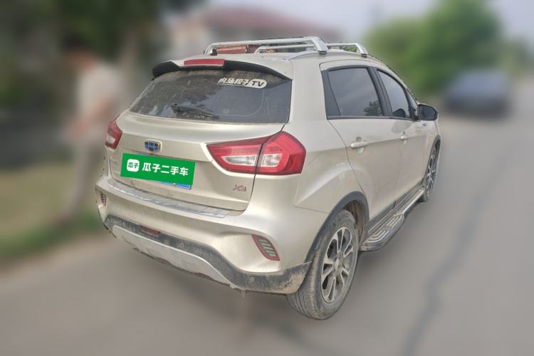 Used Geely Auto Vision X3 2017 1.5L Manual Luxury Model Rear Right 45 Deg