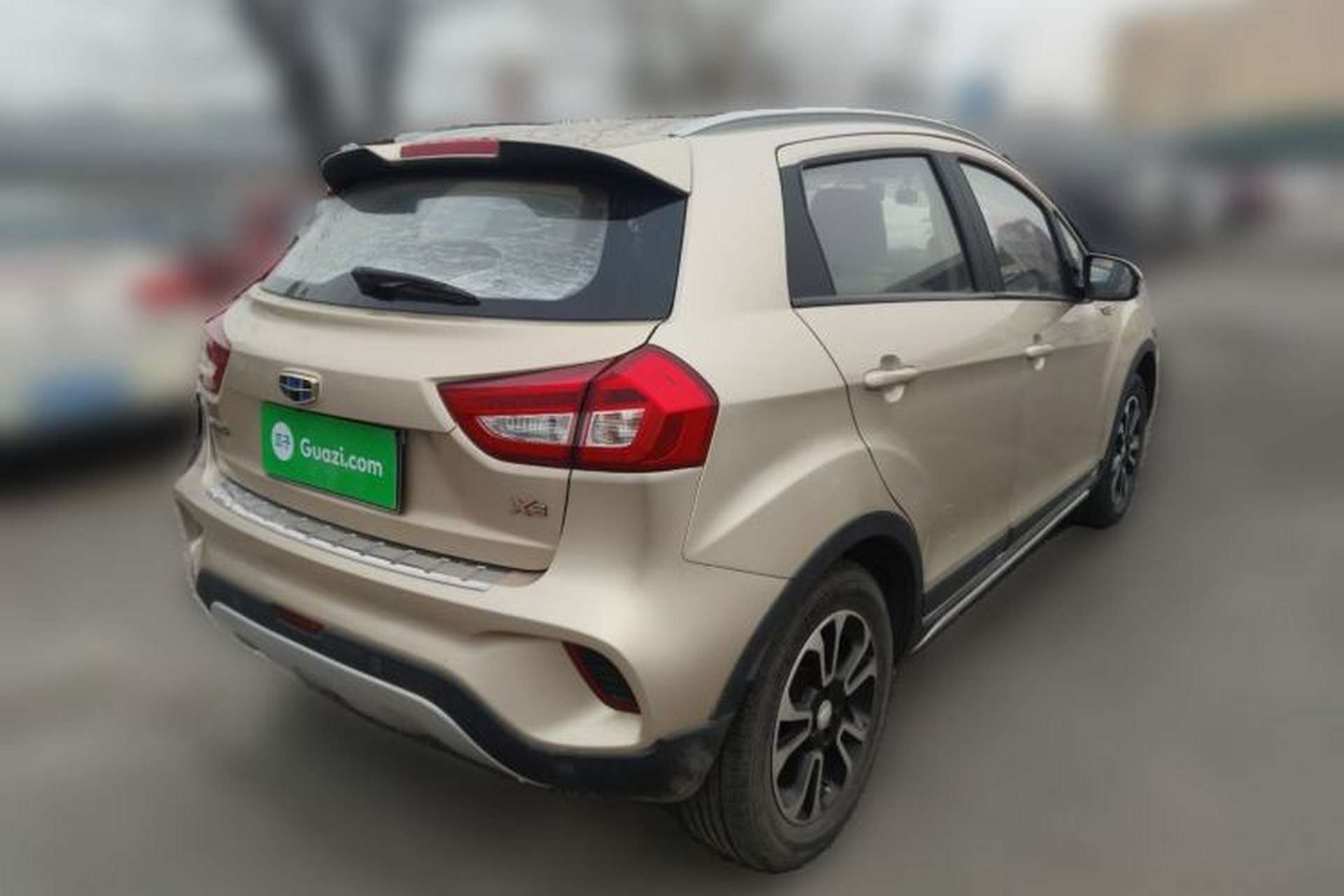 Used Geely Auto Vision X3 2017 1.5L Manual Elite Model Rear Right 45 Deg