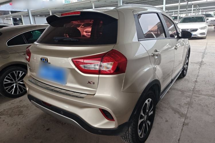 Used Geely Auto Vision X3 2017 1.5L Automatic Elite Model Rear Right 45 Deg