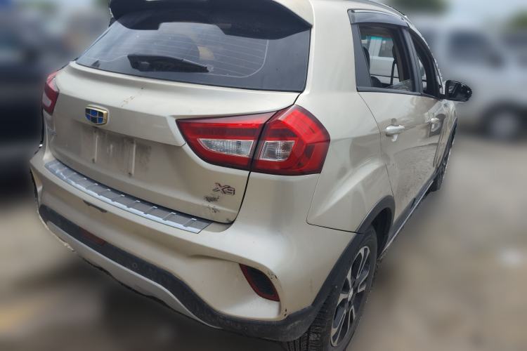 Used Geely Auto Vision X3 2017 1.5L Manual Luxury Model Rear Right 45 Deg