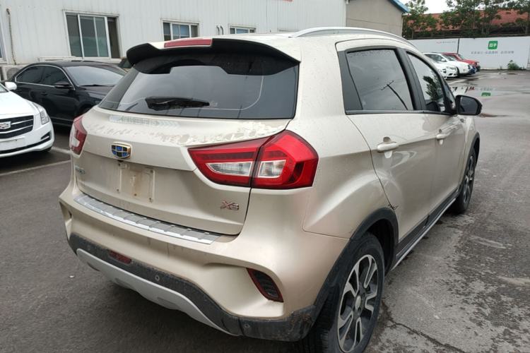 Used Geely Auto Vision X3 2017 1.5L Manual Elite Model Rear Right 45 Deg