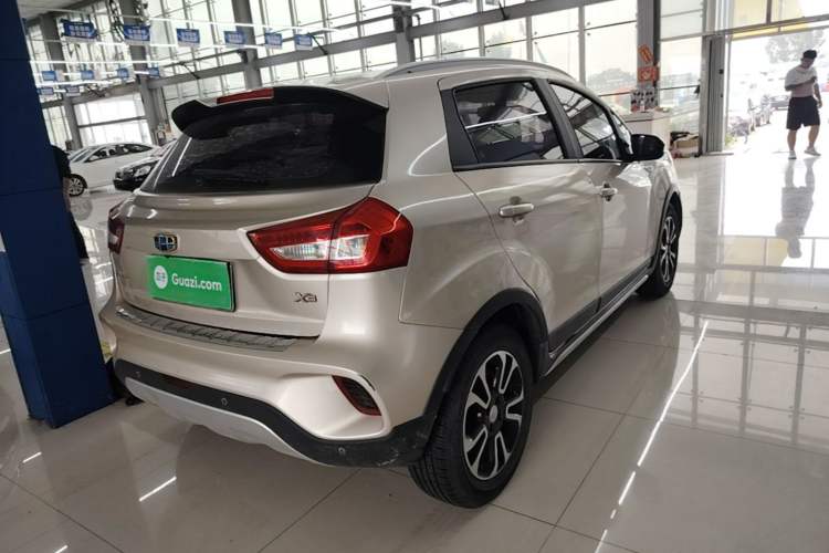 Used Geely Auto Vision X3 2017 1.5L Automatic Luxury Model Rear Right 45 Deg