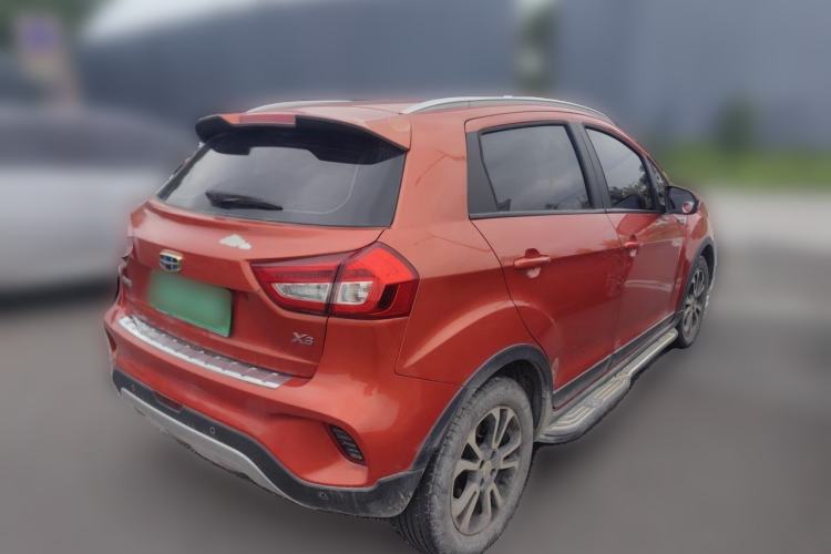 Used Geely Auto Vision X3 2017 1.5L Automatic Luxury Model Rear Right 45 Deg
