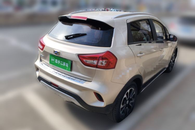 Used Geely Auto Vision X3 2017 1.5L Automatic Luxury Model Rear Right 45 Deg