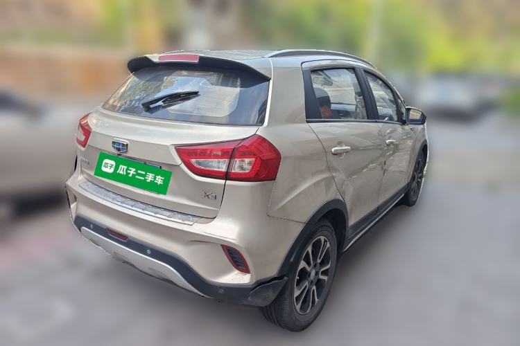 Used Geely Auto Vision X3 2017 1.5L Automatic Luxury Model Rear Right 45 Deg
