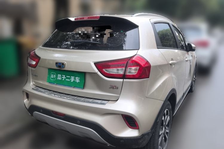 Used Geely Auto Vision X3 2017 1.5L Automatic Luxury Model Rear Right 45 Deg
