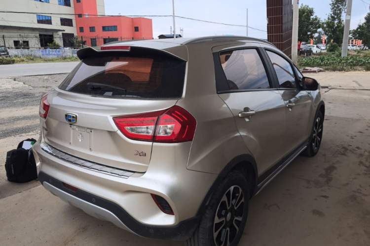 Used Geely Auto Vision X3 2017 1.5L Manual Elite Model Rear Right 45 Deg