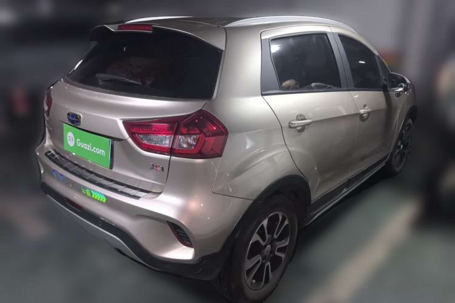 Used Geely Auto Vision X3 2017 1.5L Automatic Luxury Model Rear Right 45 Deg