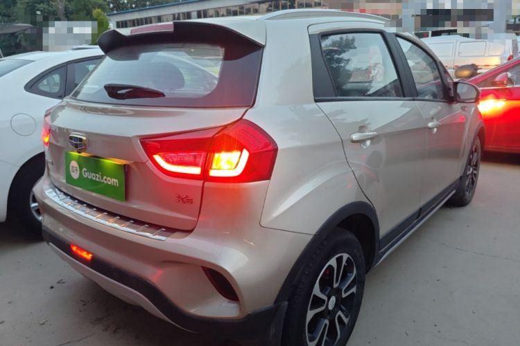 Used Geely Auto Vision X3 2017 1.5L Automatic Luxury Model Rear Right 45 Deg