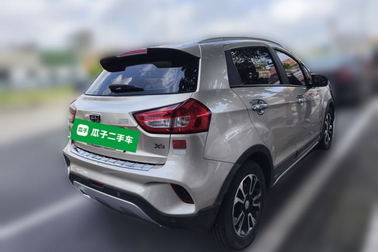 Used Geely Auto Vision X3 2017 1.5L Automatic Luxury Model Rear Right 45 Deg