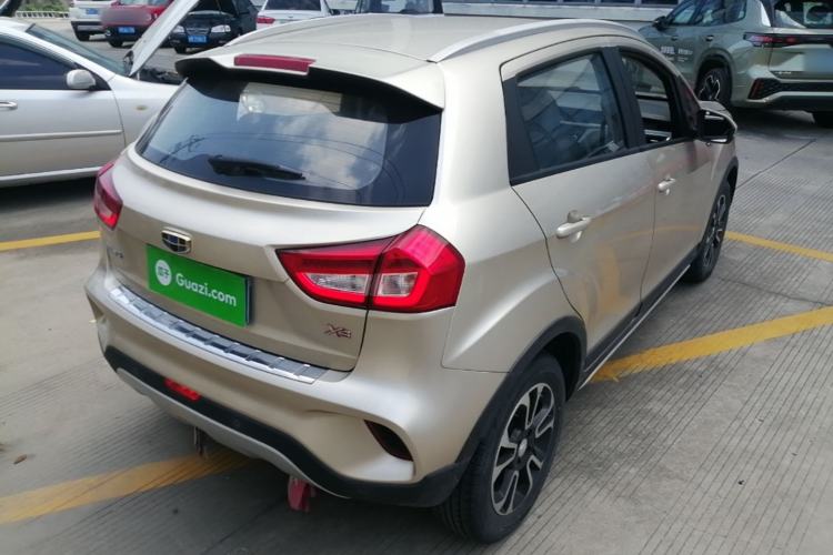 Used Geely Auto Vision X3 2017 1.5L Automatic Elite Model Rear Right 45 Deg
