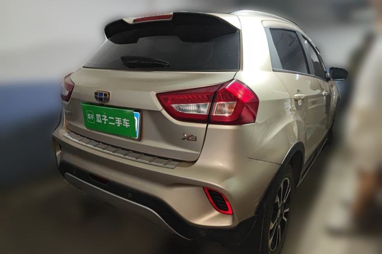 Used Geely Auto Vision X3 2017 1.5L Automatic Luxury Model Rear Right 45 Deg