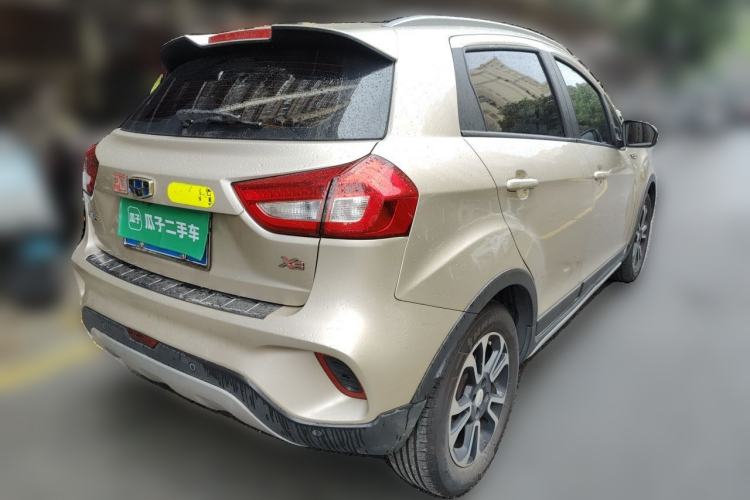 Used Geely Auto Vision X3 2017 1.5L Automatic Luxury Model Rear Right 45 Deg