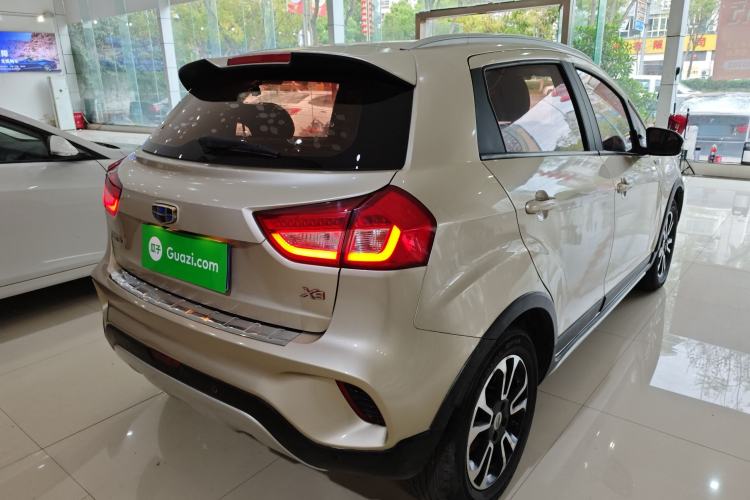 Used Geely Auto Vision X3 2017 1.5L Automatic Elite Model Rear Right 45 Deg