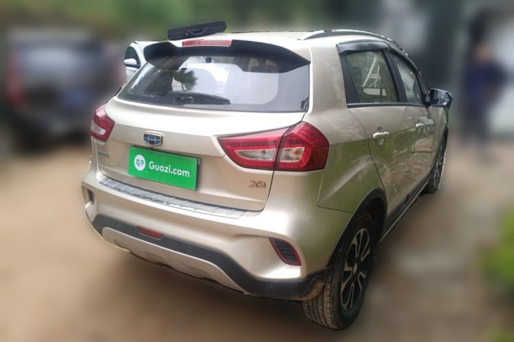 Used Geely Auto Vision X3 2017 1.5L Manual Elite Model Rear Right 45 Deg