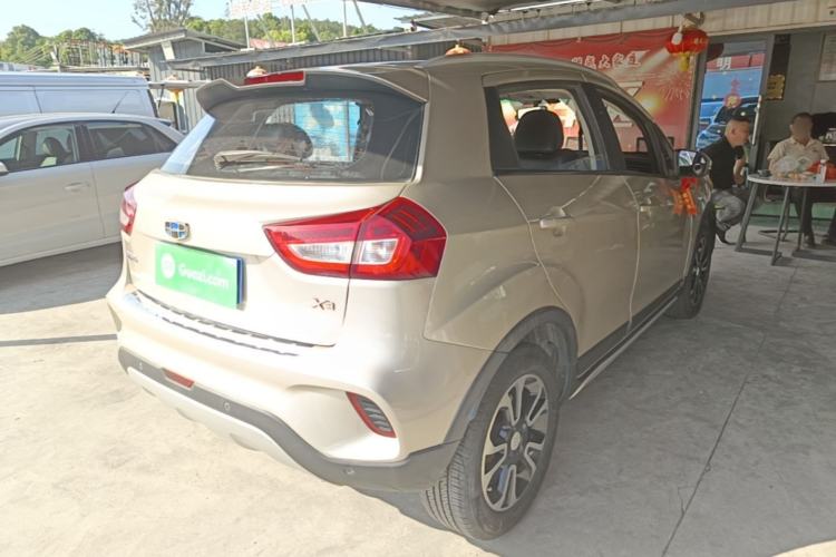 Used Geely Auto Vision X3 2017 1.5L Automatic Elite Model Rear Right 45 Deg