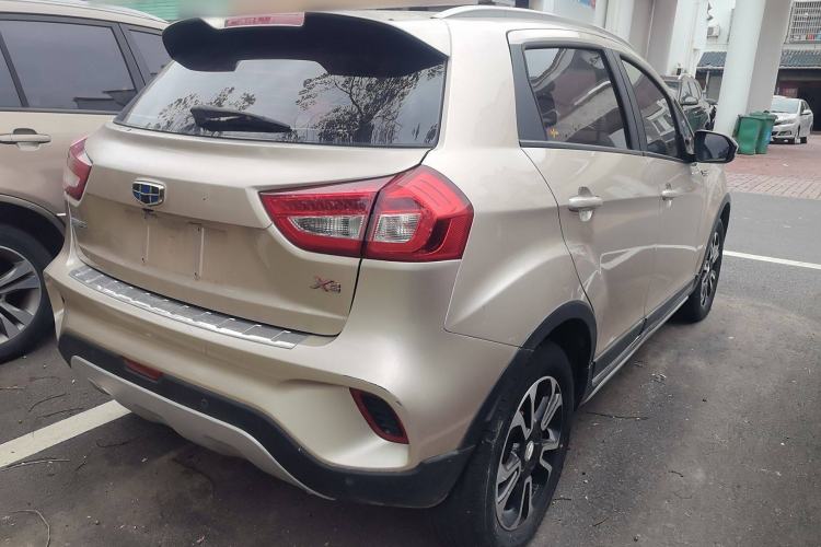 Used Geely Auto Vision X3 2017 1.5L Automatic Luxury Model Rear Right 45 Deg