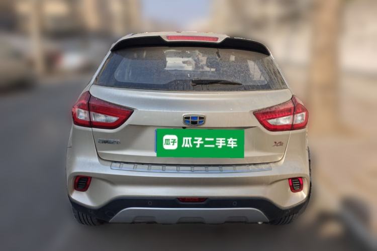Used Geely Auto Vision X3 2017 1.5L Manual Luxury Model Rear