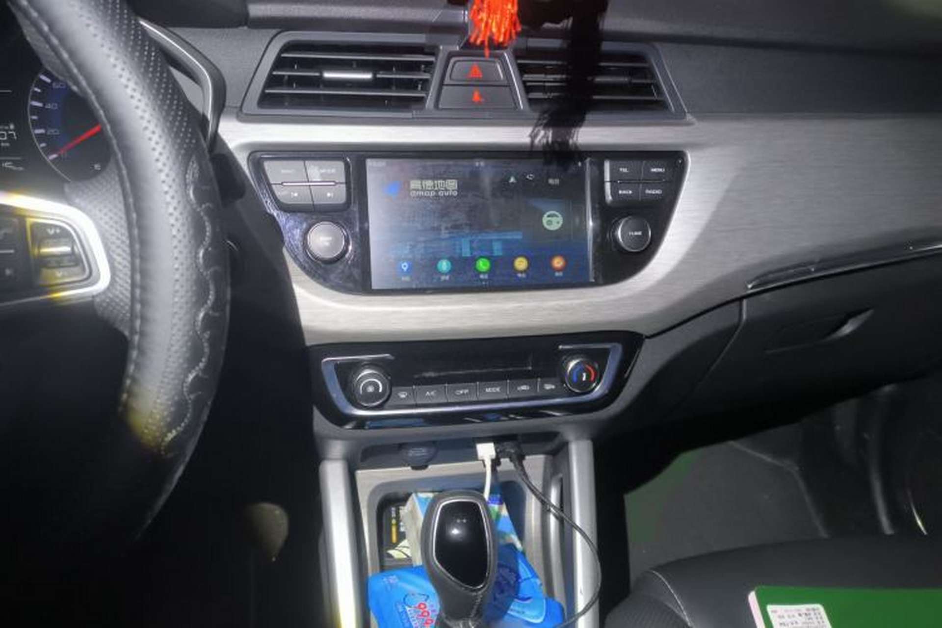 Used Geely Auto Vision X3 2018 1.5L Automatic Anniversary Edition Audio And AC Panel