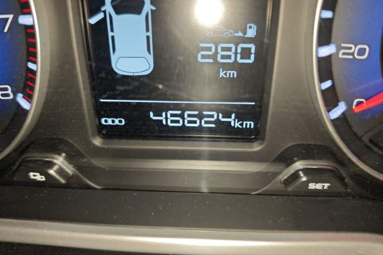 Used Geely Auto Vision X3 2018 1.5L Automatic Anniversary Edition Odometer Close Up