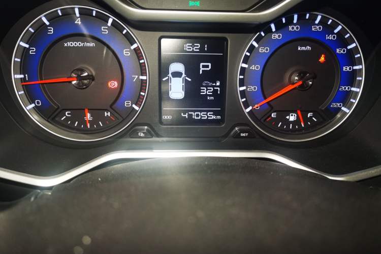 Used Geely Auto Vision X3 2018 1.5L Automatic Anniversary Edition Odometer Close Up
