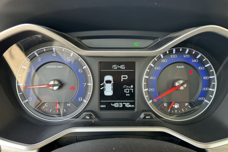 Used Geely Auto Vision X3 2018 1.5L Automatic Anniversary Edition Odometer Close Up
