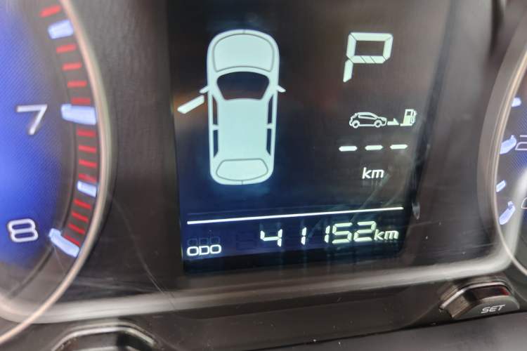 Used Geely Auto Vision X3 2018 1.5L Automatic Anniversary Edition Odometer Close Up