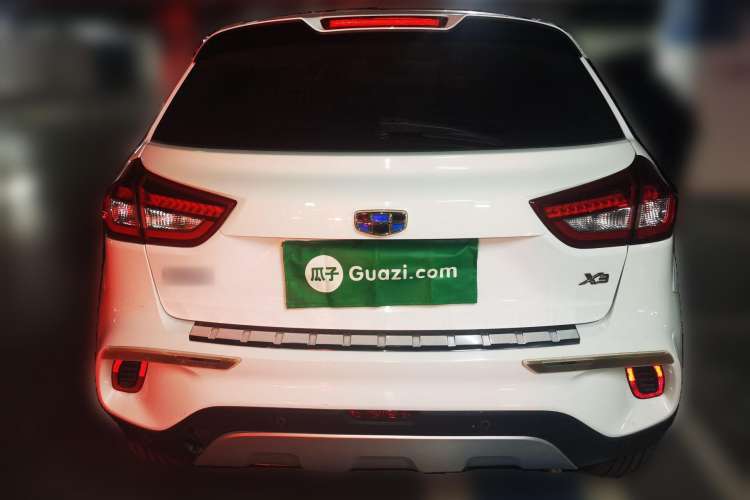 Used Geely Auto Vision X3 2018 1.5L Automatic Anniversary Edition Rear