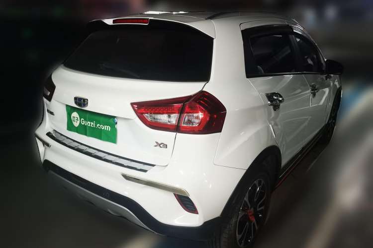 Used Geely Auto Vision X3 2018 1.5L Automatic Anniversary Edition Rear Right 45 Deg