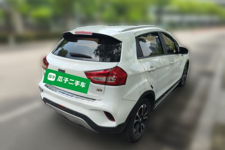 Used Geely Auto Vision X3 2018 1.5L Automatic Anniversary Edition Rear Right 45 Deg