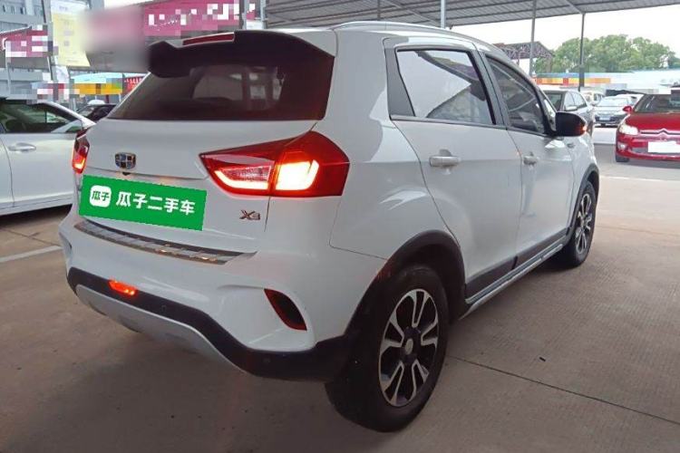 Used Geely Auto Vision X3 2018 1.5L Automatic Anniversary Edition Rear Right 45 Deg