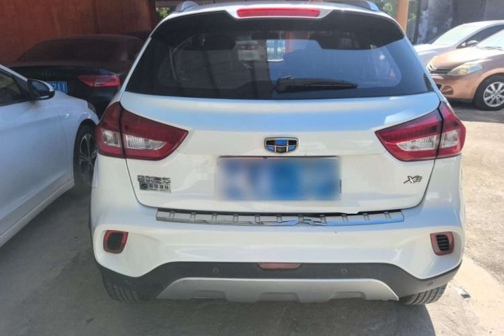 Used Geely Auto Vision X3 2018 1.5L Automatic Anniversary Edition Rear
