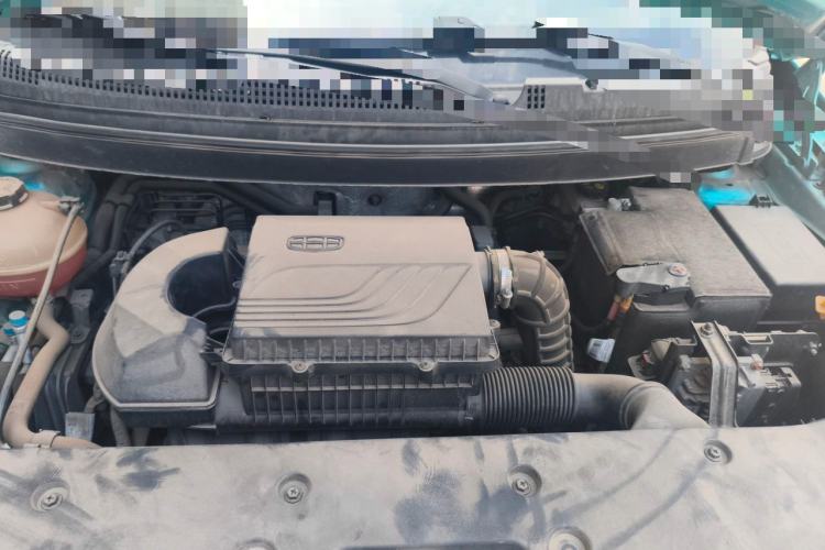 Used Geely Auto Vision X3 2019 Upgraded Model 1.5L CVT Prestige Version Engine Bay