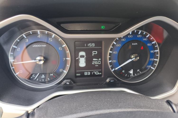 Used Geely Auto Vision X3 2019 Upgraded Model 1.5L CVT Prestige Version Instrument Cluster