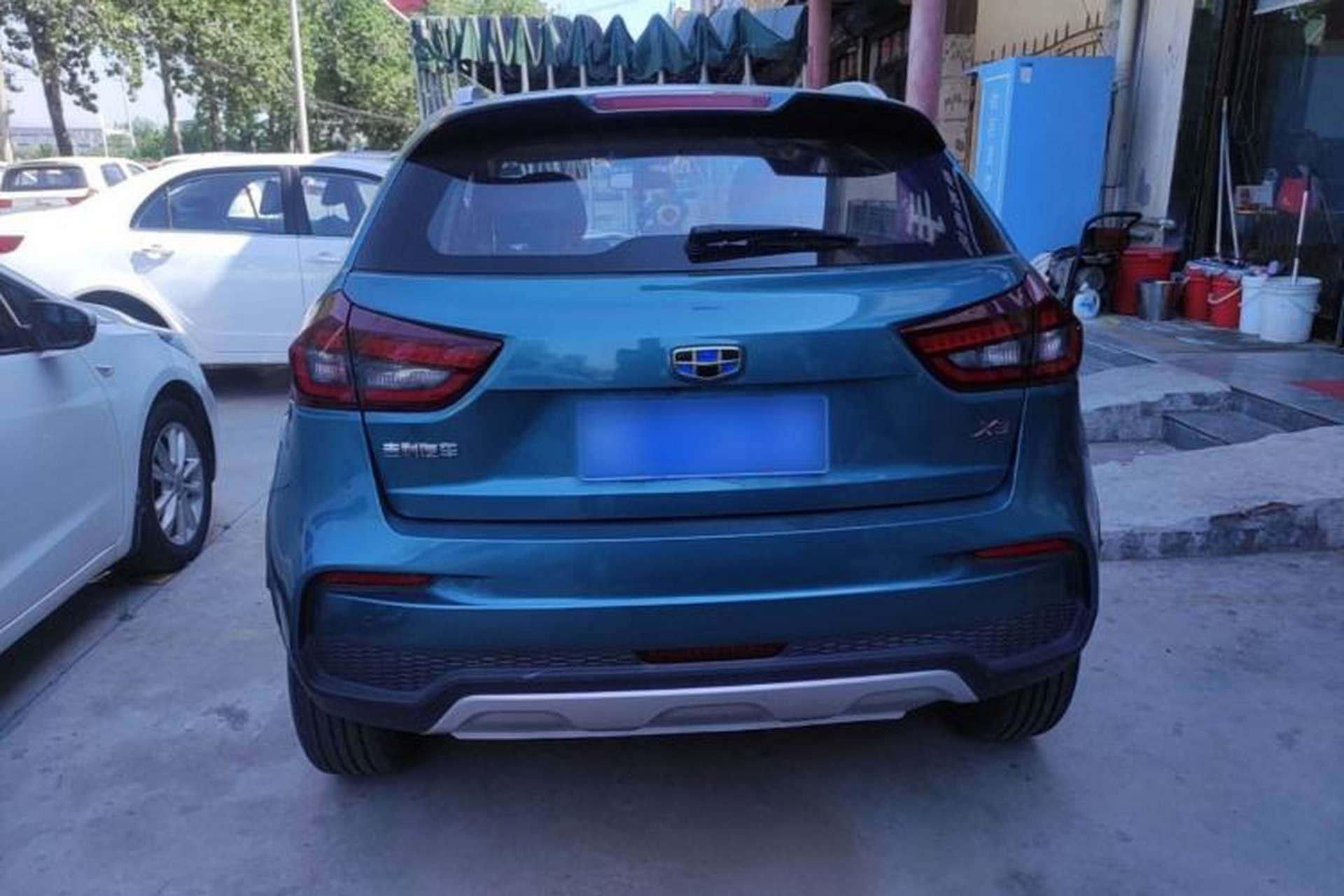 Used Geely Auto Vision X3 2019 Upgraded Model 1.5L CVT Prestige Version Rear