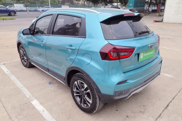 Used Geely Auto Vision X3 2019 Upgraded Model 1.5L CVT Elite Version Rear Left 45 Deg