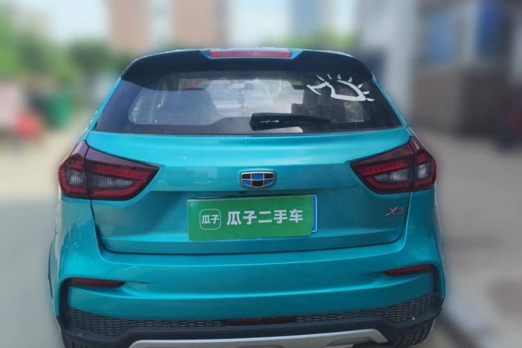 Used Geely Auto Vision X3 2019 Upgraded Model 1.5L CVT Prestige Version Rear