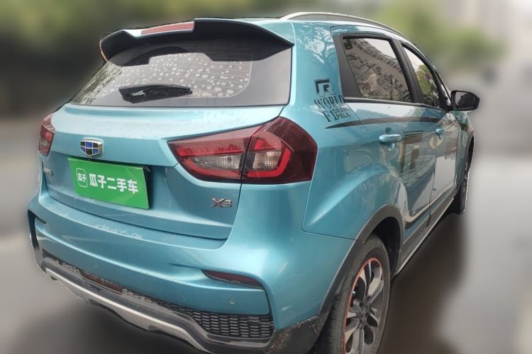 Used Geely Auto Vision X3 2019 Upgraded Model 1.5L CVT Prestige Version Rear Right 45 Deg