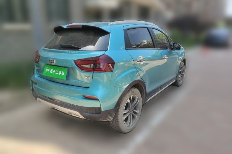 Used Geely Auto Vision X3 2019 Upgraded Model 1.5L CVT Prestige Version Rear Right 45 Deg