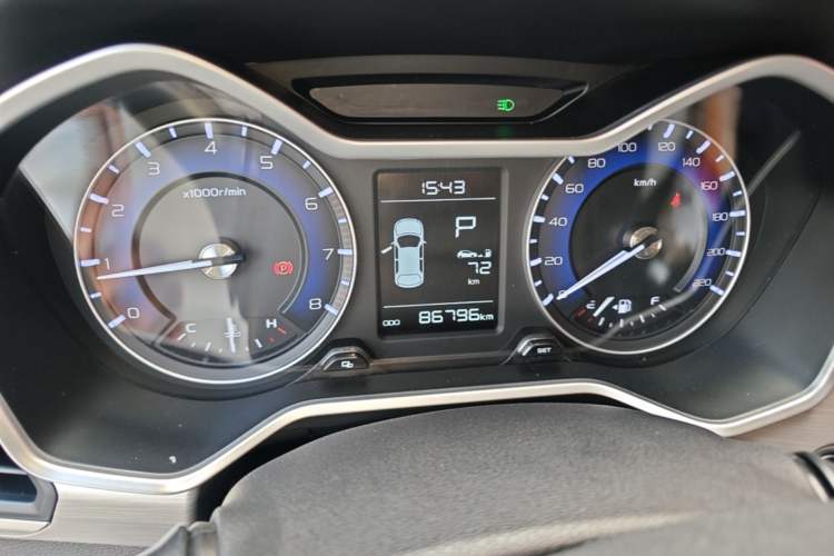 Used Geely Auto Vision X3 2019 Upgraded Model 1.5L CVT Elite Version Instrument Cluster