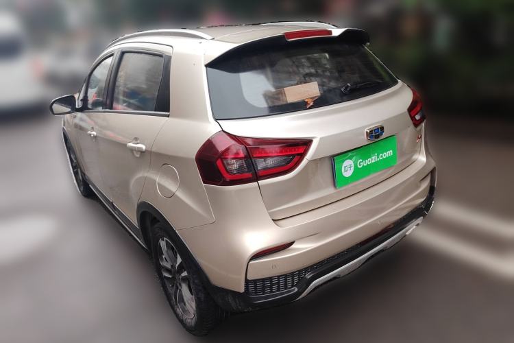 Used Geely Auto Vision X3 2019 Upgraded Model 1.5L CVT Prestige Version Rear Left 45 Deg