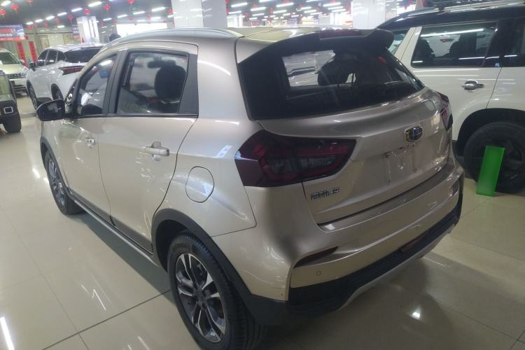 Used Geely Auto Vision X3 2019 Upgraded Model 1.5L CVT Prestige Version Rear Left 45 Deg