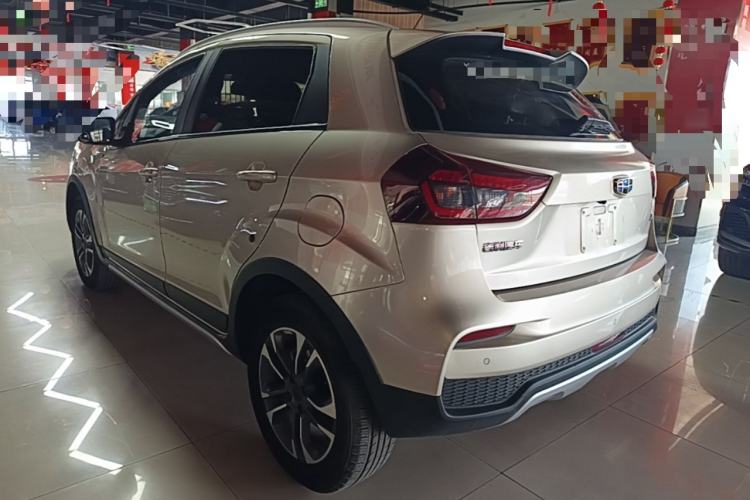 Used Geely Auto Vision X3 2019 Upgraded Model 1.5L Manual Elite Version Rear Left 45 Deg