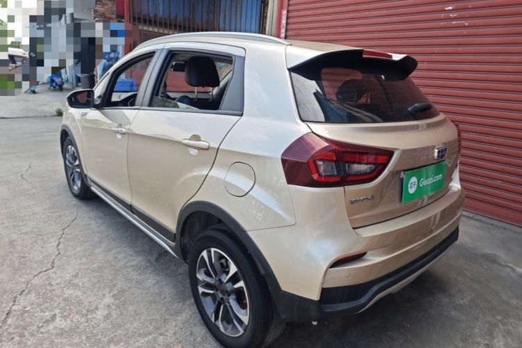 Used Geely Auto Vision X3 2019 Upgraded Model 1.5L CVT Elite Version Rear Left 45 Deg