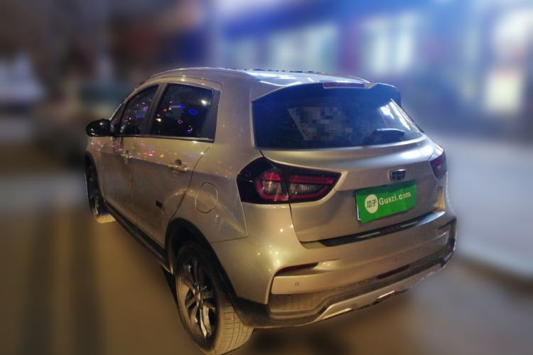 Used Geely Auto Vision X3 2019 Upgraded Model 1.5L Manual Elite Version Rear Left 45 Deg